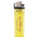 Gele transparante aanstekers met logo opdruk