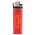 Rode  transparante aanstekers met logo opdruk